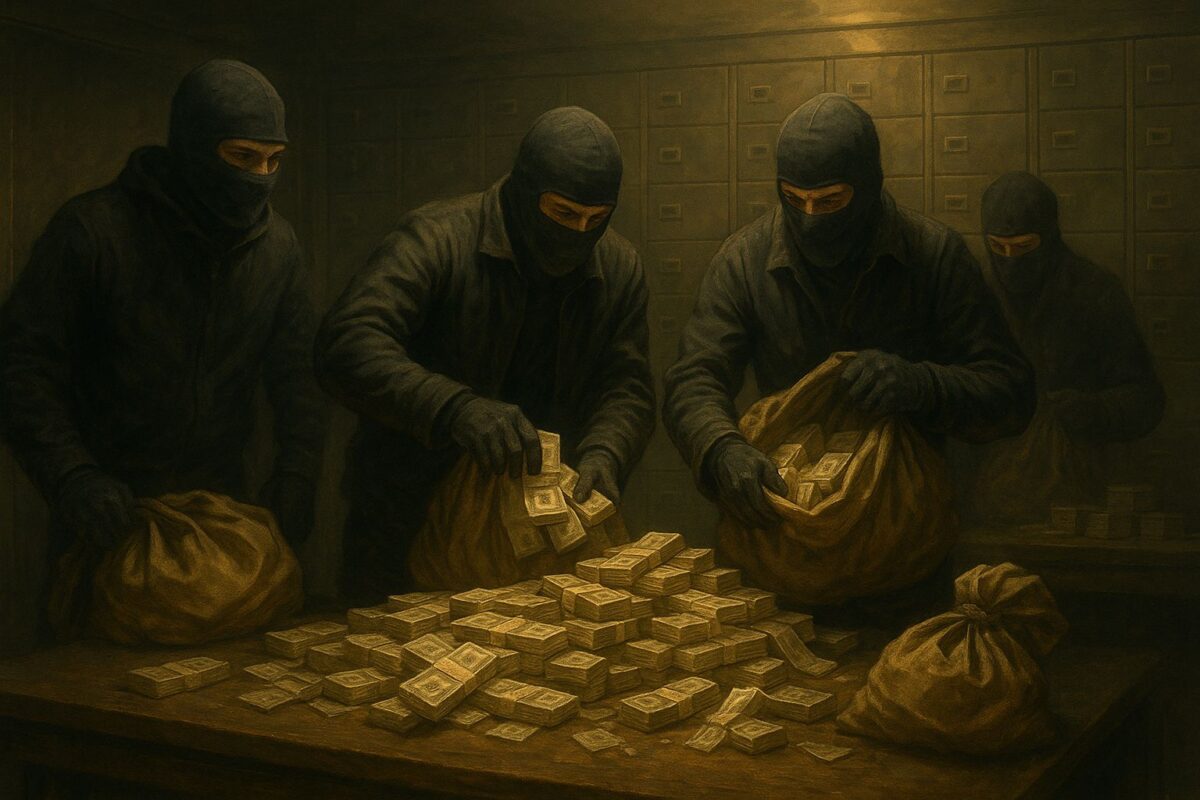 بزرگ ترین سرقت تاریخ توسط هوش سیاه بررسی شد